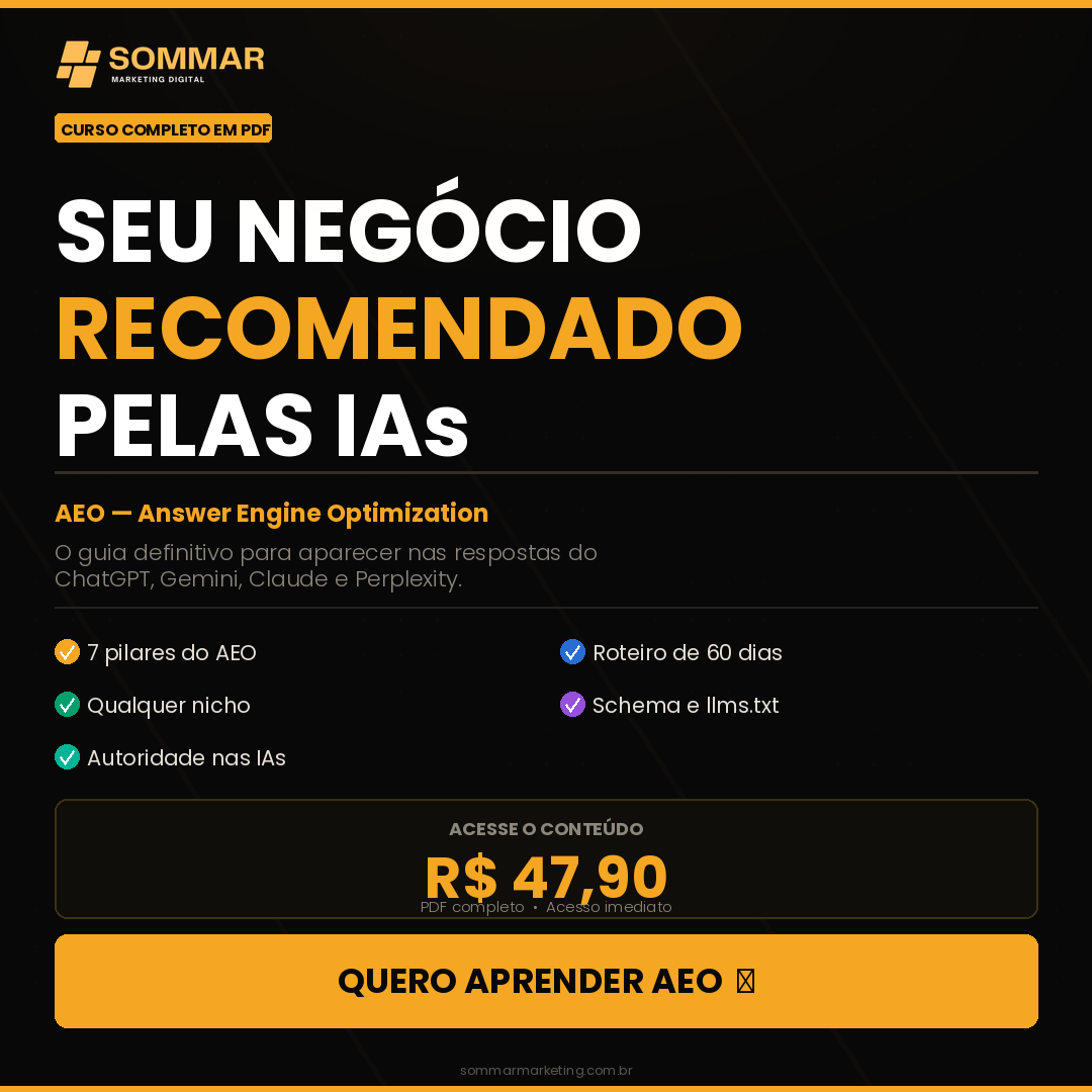 Curso AEO — recomendado por IAs